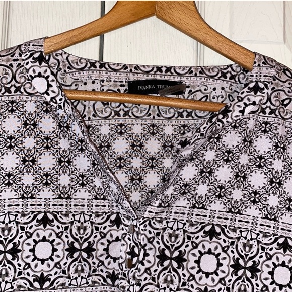 IVANKA TRUMP Women’s Top Blouse Sz M - Picture 3 of 7
